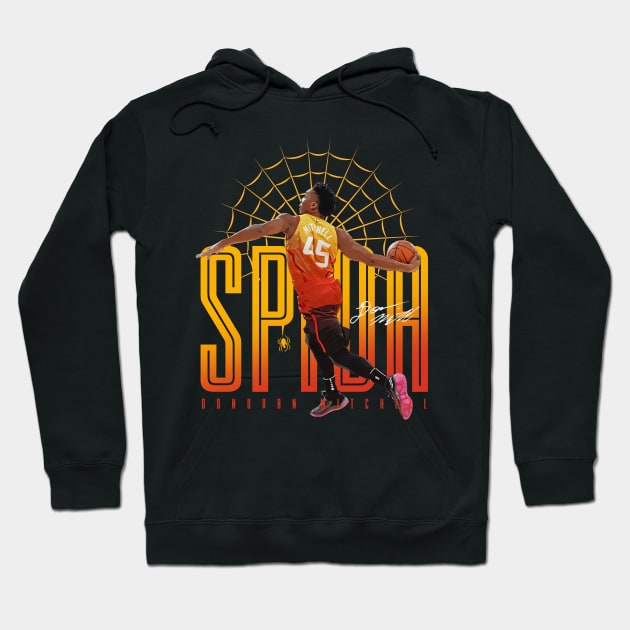 Donovan Mitchell Spida Hoodie by Juantamad